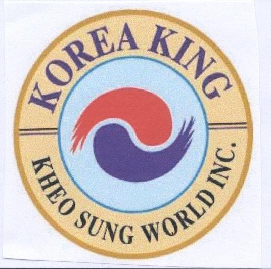 Mẫu nhãn hiệu KOREA KING KHEO SUNG WORLD INC.