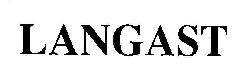 Mẫu nhãn hiệu LANGAST