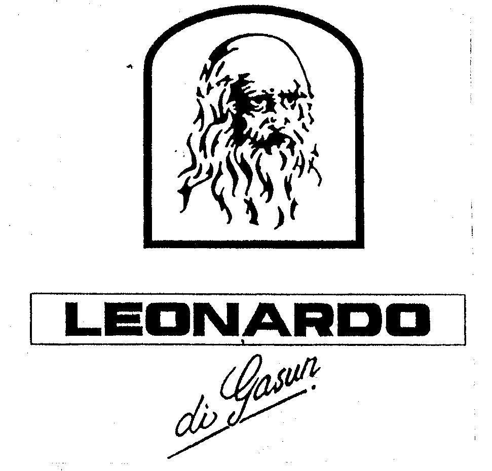Mẫu nhãn hiệu LEONARDO DI GASUN