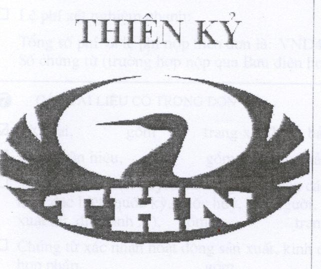Mẫu nhãn hiệu Thiên Kỷ
