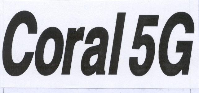 Mẫu nhãn hiệu CORAL 5G