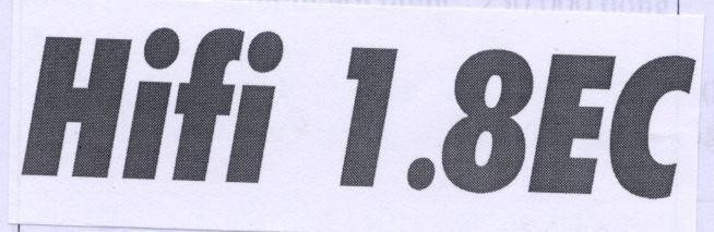 Mẫu nhãn hiệu HIFI 1.8EC