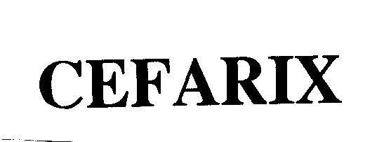 Mẫu nhãn hiệu CEFARIX