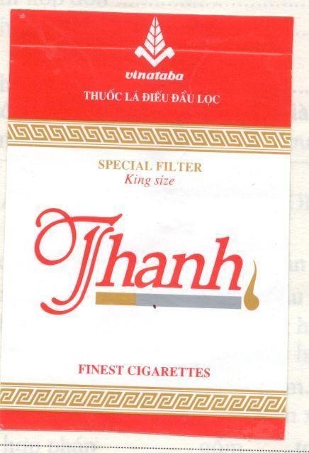 Mẫu nhãn hiệu VINATABA THANH