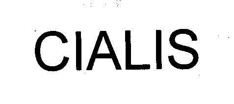 Mẫu nhãn hiệu CIALIS