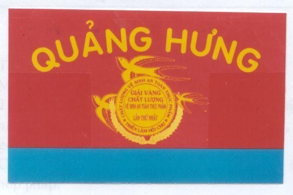 Mẫu nhãn hiệu Quảng Hưng