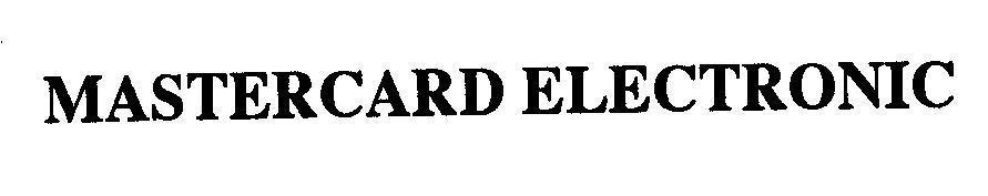 Mẫu nhãn hiệu MASTERCARD ELECTRONIC