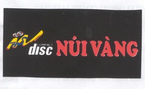 Mẫu nhãn hiệu Núi Vàng COMPACT DISC