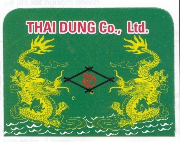 Mẫu nhãn hiệu THAI DUNG CO.,LTD