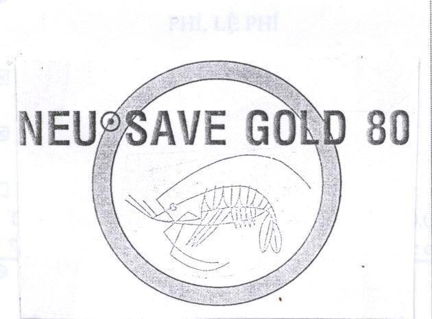 Mẫu nhãn hiệu NEU SAVE GOLD 80