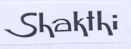 Mẫu nhãn hiệu SHAKTHI