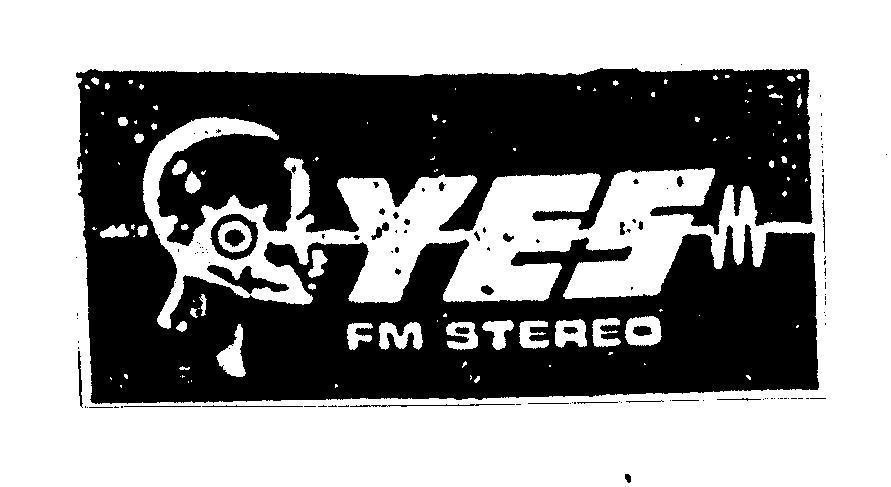 Mẫu nhãn hiệu YES FM STEREO