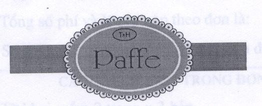 Mẫu nhãn hiệu T & H PAFFE