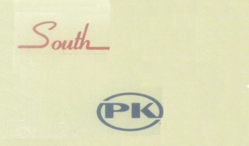 Mẫu nhãn hiệu SOUTHSHINDENGEN PK