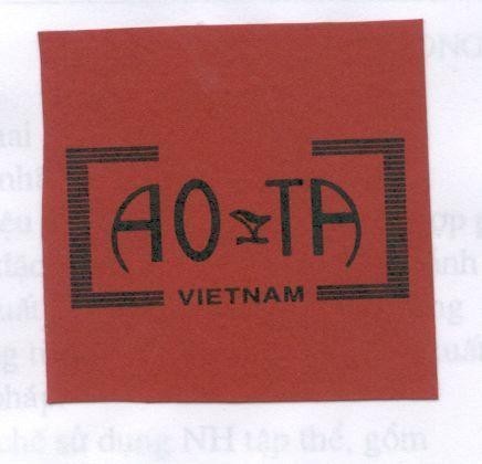 Mẫu nhãn hiệu AO TA VIETNAM