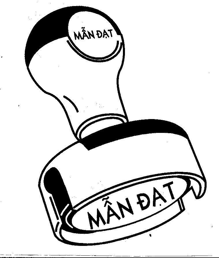 Mẫu nhãn hiệu MẫN ĐạT