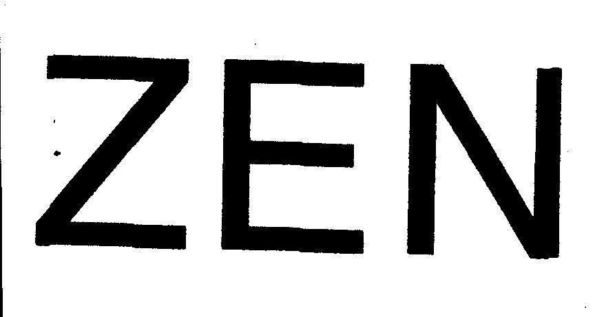 Mẫu nhãn hiệu ZEN