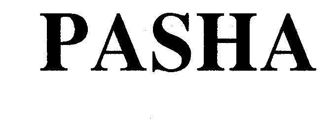 Mẫu nhãn hiệu PASHA