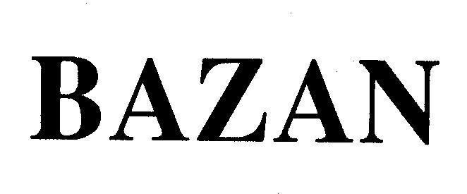 Mẫu nhãn hiệu BAZAN