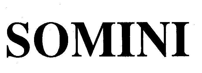 Mẫu nhãn hiệu SOMINI