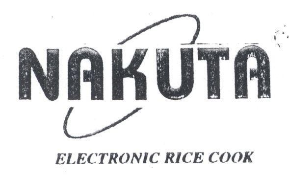 Mẫu nhãn hiệu NAKUTA ELECTRONIC RICE COOK