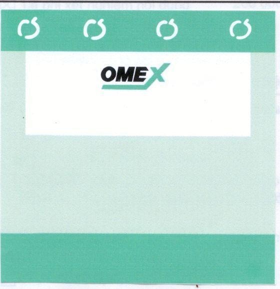 Mẫu nhãn hiệu OMEX