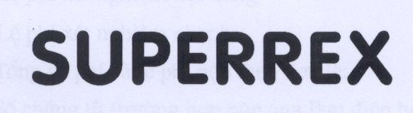 Mẫu nhãn hiệu SUPERREX