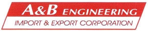 Mẫu nhãn hiệu A & B ENGINEERING IMPORT & EXPORT CORPORATION
