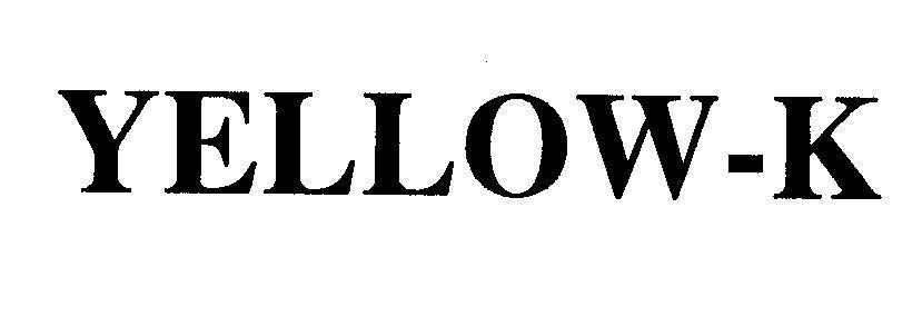Mẫu nhãn hiệu YELLOW-K
