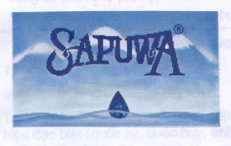 Mẫu nhãn hiệu SAPUWA