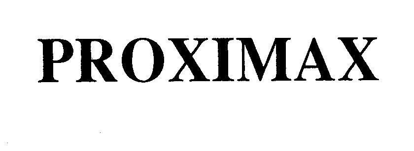 Mẫu nhãn hiệu PROXIMAX