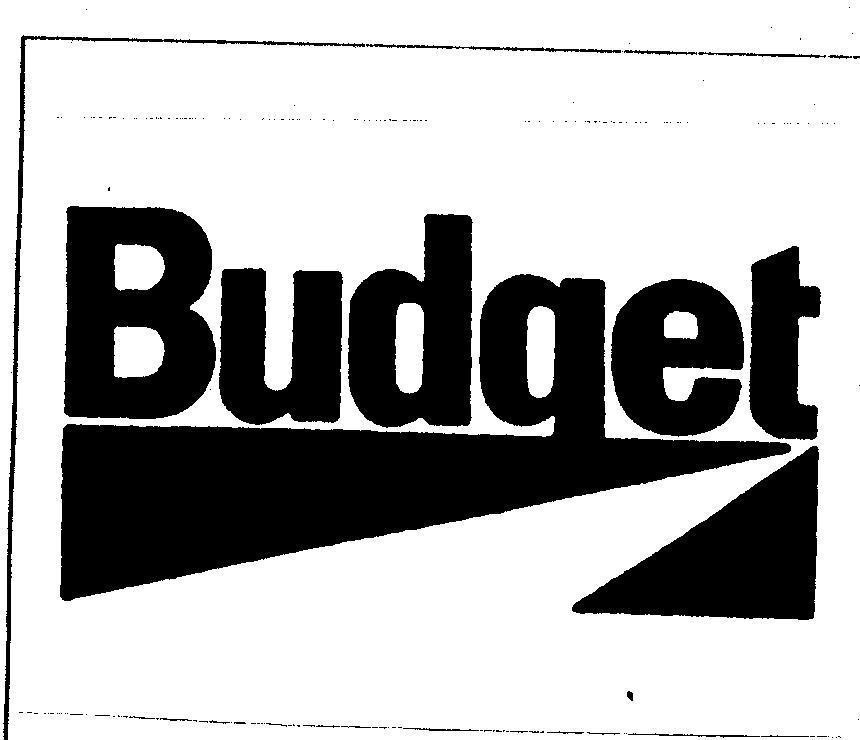 Mẫu nhãn hiệu BUDGET