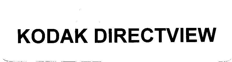Mẫu nhãn hiệu KODAK DIRECTVIEW