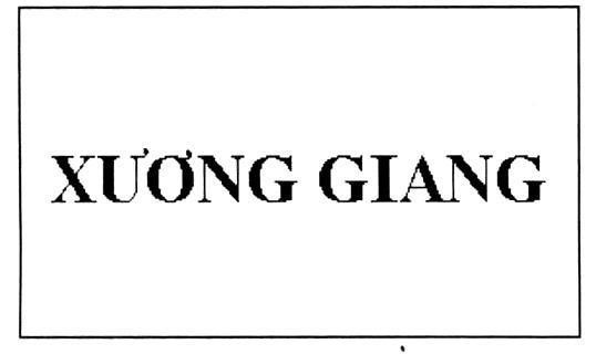Mẫu nhãn hiệu Xương Giang