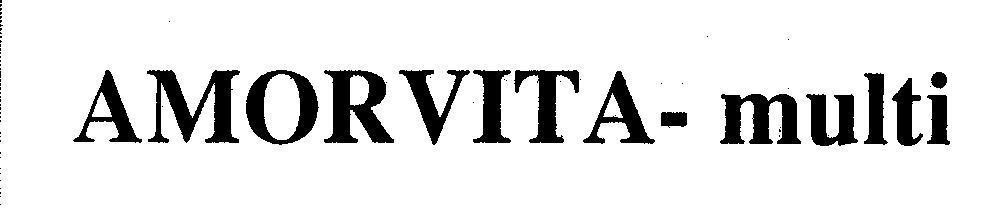 Mẫu nhãn hiệu AMORVITA-MULTI