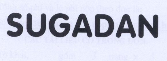 Mẫu nhãn hiệu SUGADAN