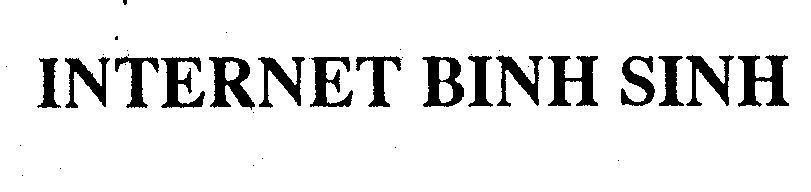 Mẫu nhãn hiệu INTERNET BINH SINH