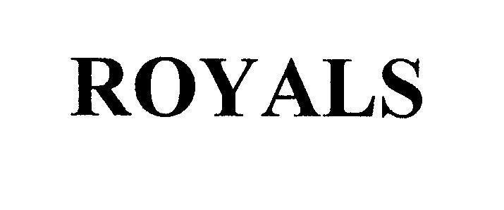 Mẫu nhãn hiệu ROYALS