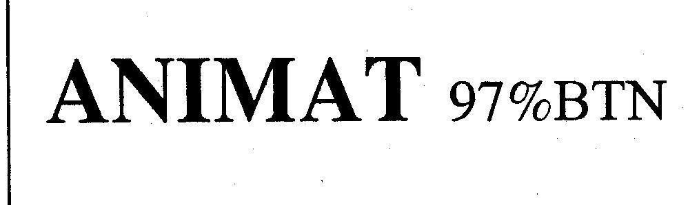 Mẫu nhãn hiệu ANIMAT 97%BTN