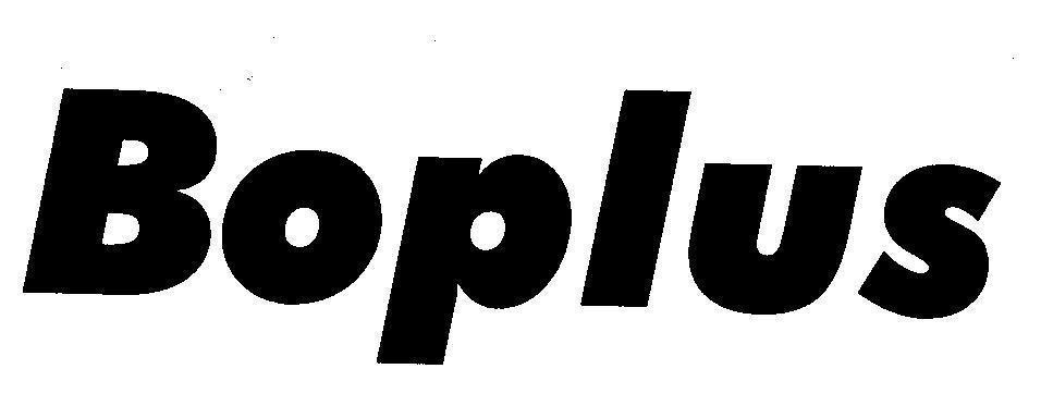 Mẫu nhãn hiệu BOPLUS