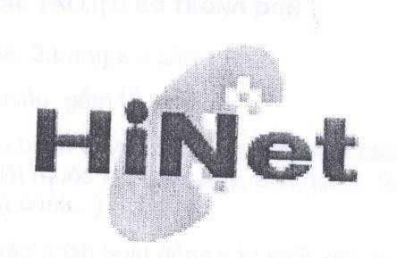 Mẫu nhãn hiệu HINET