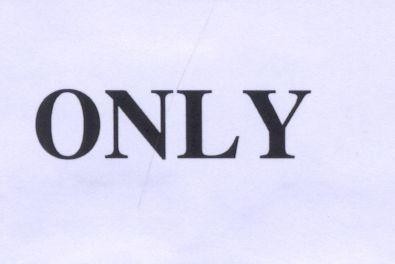 Mẫu nhãn hiệu ONLY
