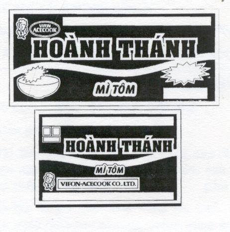 Mẫu nhãn hiệu Hoành Thánh MI TOM VIFON - ACECOOK CO., LTD.