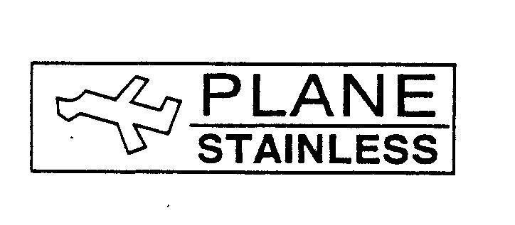 Mẫu nhãn hiệu PLANE STAINLESS