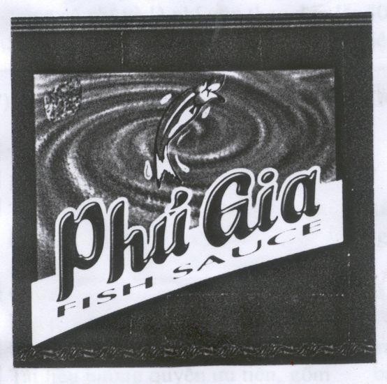 Mẫu nhãn hiệu Phú Gia FISH SAUCE