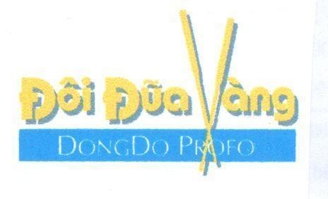 Mẫu nhãn hiệu Đôi Đũa Vàng DONGDO PROFO