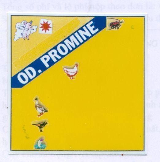 Mẫu nhãn hiệu OD. PROMINE