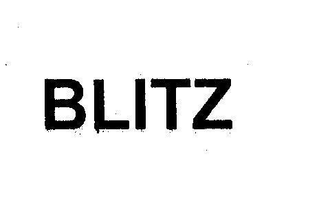 Mẫu nhãn hiệu BLITZ