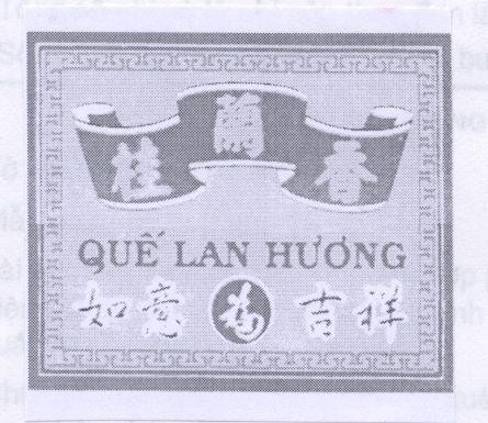 Mẫu nhãn hiệu Quế Lan Hương QUAY LAN HUONG NHI Y CAT SUONG NHU Y CAT TUONG PHUC