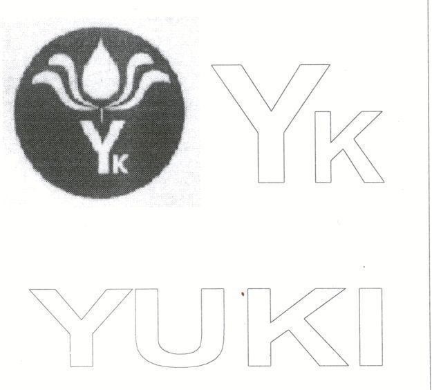 Mẫu nhãn hiệu YK YUKI